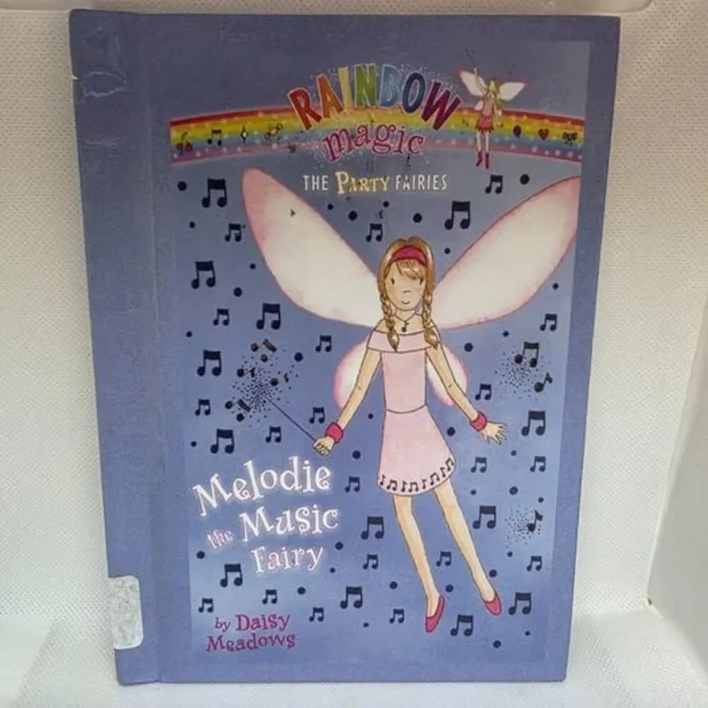 Rainbow Magic The Party Fairies By Daisy Meadows Books 1-2-3-6-7 Ex-Library